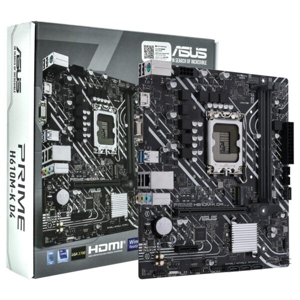 Placa Madre ASUS Prime H610M-K D4 Socket LGA 1700 VGA DDR4