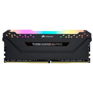 Memoria RAM Corsair Vengeance RGB Pro DDR4 8GB 3200MHz Negro (CMW8GX4M1E3200C16)