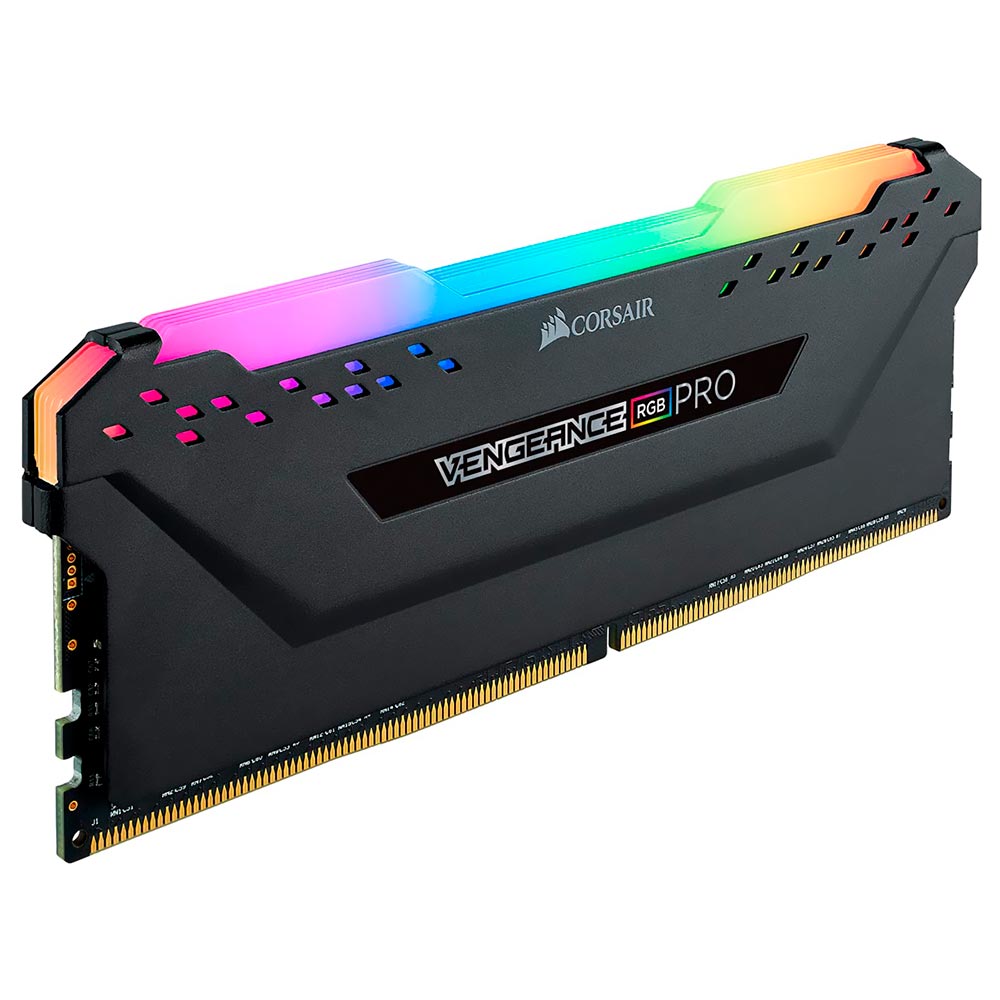 Memoria RAM Corsair Vengeance RGB Pro DDR4 8GB 3200MHz Negro (CMW8GX4M1E3200C16)