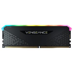 Memoria RAM Corsair Vengeance RGB RS DDR4 8GB 3200MHz Negro (CMG8GX4M1E3200C16)