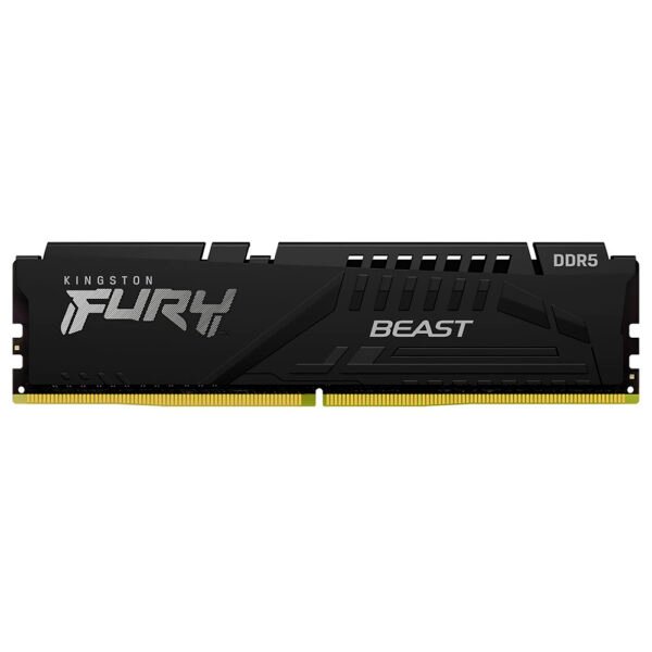 Memoria RAM KINGSTON FURY Beast DDR5 16GB 5600MHZ Negro (KF556C40BB-16)