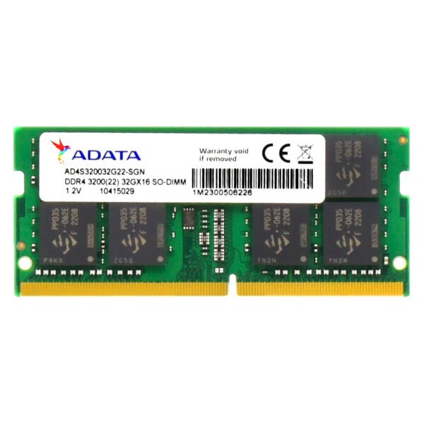 Memoria RAM ADATA DDR4 32GB 3200MHZ AD4S320032G22-SGN