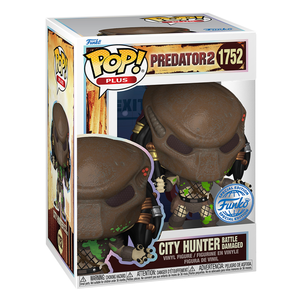 Funko Pop Plus Predator 2 Exclusive – City Hunter 1752