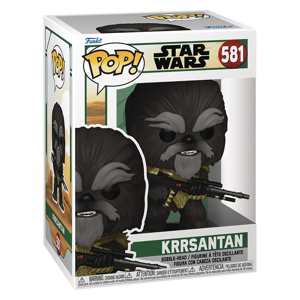 Funko Pop Star Wars Book Boba Feet Krrsantan 581