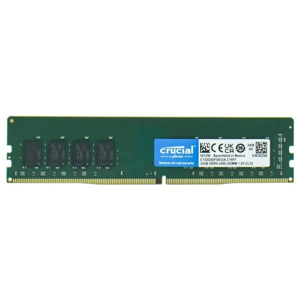 Memoria RAM Crucial DDR4 32GB 3200MHZ CT32G4DFD832A
