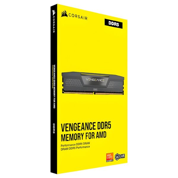 Memoria RAM Corsair Vengeance DDR5 32GB (2x16GB) 5200MHz Negro (CMK32GX5M2B5200Z40)