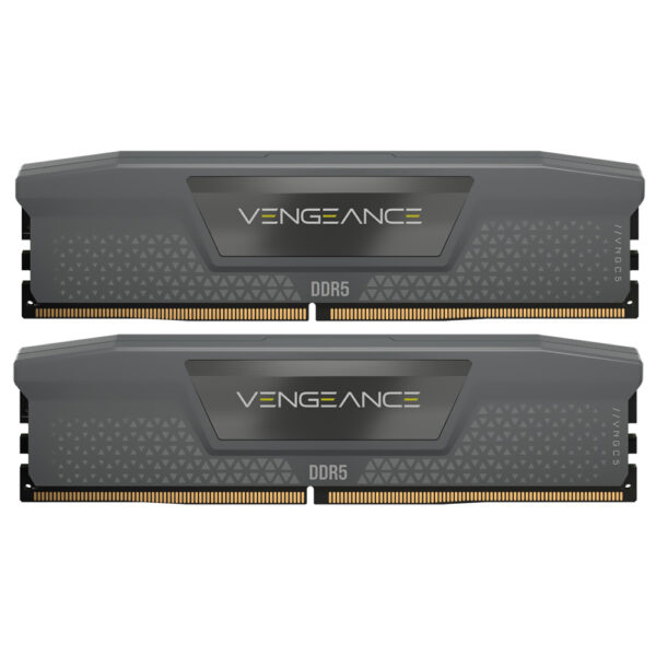 Memoria RAM CORSAIR VENGEANCE DDR5 64GB (2X32GB) 5200MHZ Gris (CMK64GX5M2B5200Z40)