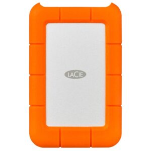HDD Externo Lacie 1TB Rugged Mini 2.5" LAC301558 - Plata