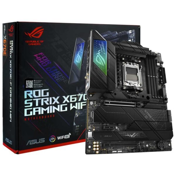 Placa Madre ASUS ROG Strix X670E-F Gaming Wi-Fi Socket AM5 DDR5