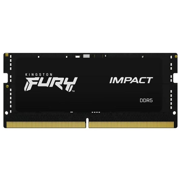 Memoria RAM KINGSTON FURY IMPACT DDR5 16GB 4800MHZ Negro (KF548S38IB-16)