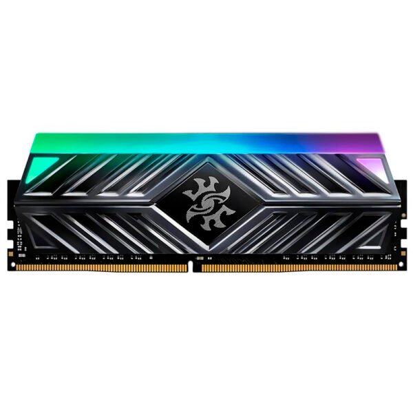 Memoria RAM ADATA XPG Spectrix D41 DDR4 16GB 3200MHz RGB - Gris (AX4U320016G16A-ST41)