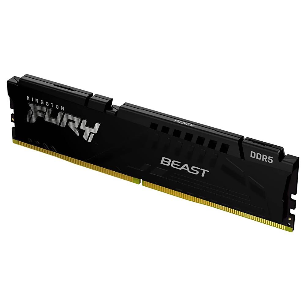 Memoria RAM Kingston Fury Beast DDR5 32GB 5600MHz Negro (KF556C40BB-32)