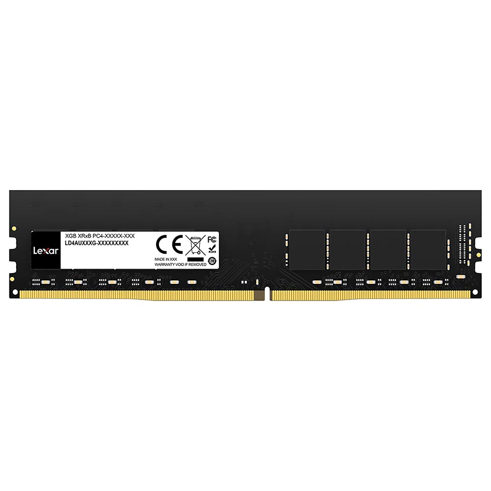 Memoria RAM Lexar DDR4 16GB 3200MHz Negro (LD4AU016G-B3200GSST)