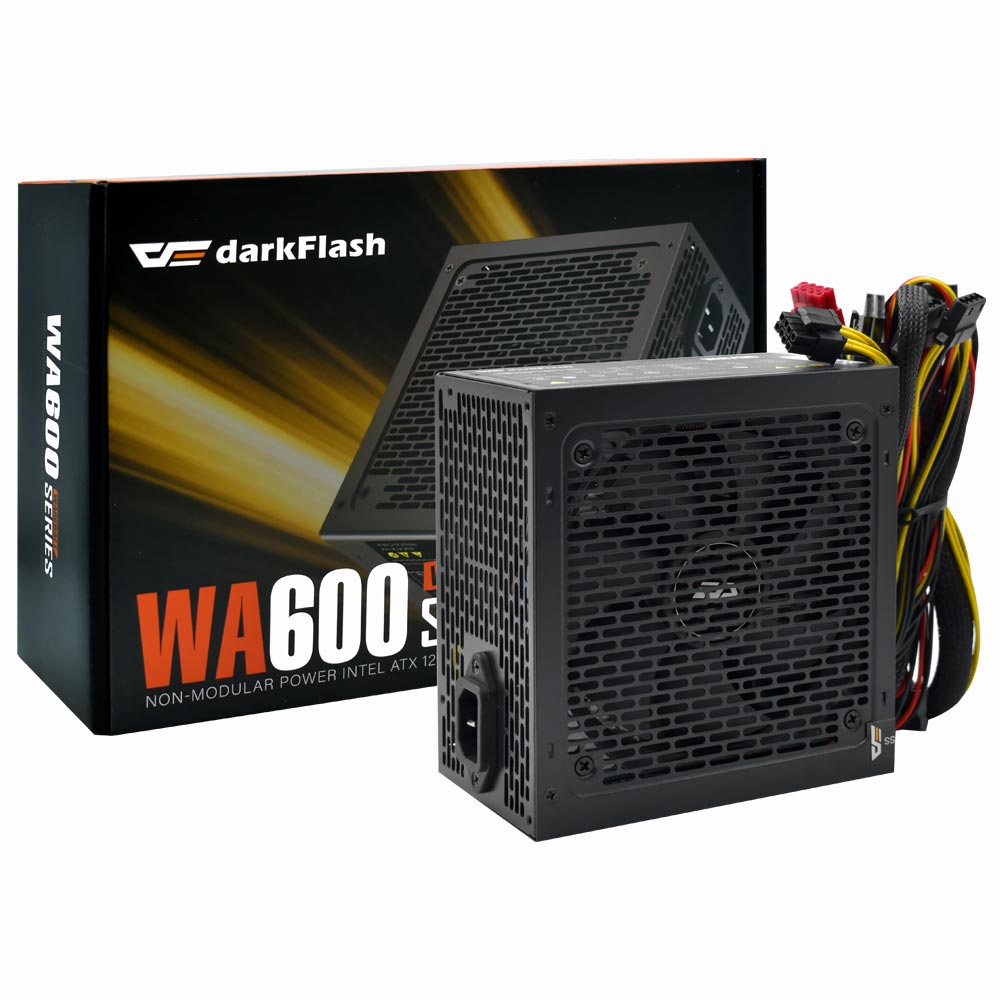 Fuente de Alimentación darkFlash WA600 Warcraft Series 600W ATX No Modular