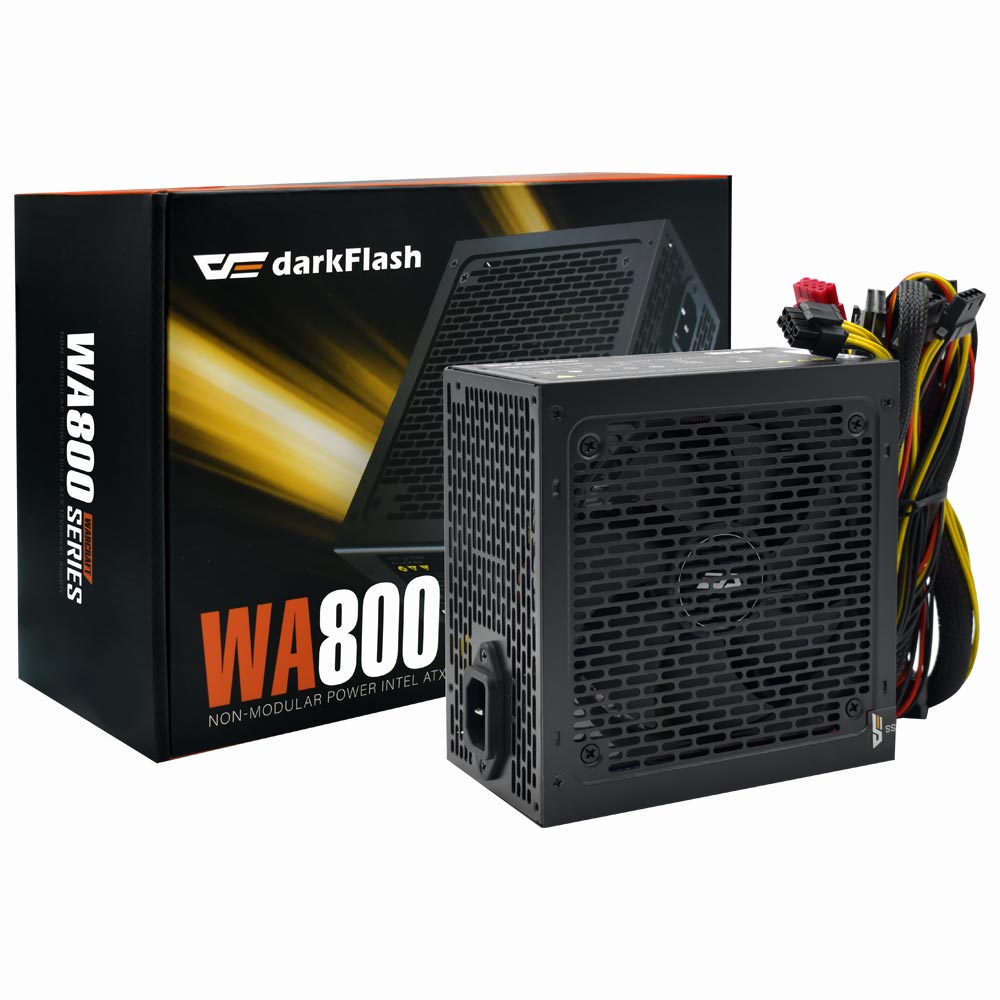 Fuente de Alimentación darkFlash WA800 Warcraft Series 800W ATX No Modular