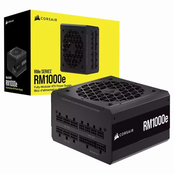 Fuente de Alimentación Corsair RM1000E 1000W ATX Modular 80 Plus Gold - CP-9020264-NA