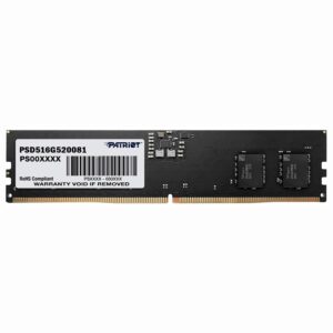 Memoria RAM Patriot Signature Line DDR5 16GB 5200MHz PSD516G520081