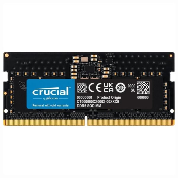 Memoria RAM Notebook Crucial DDR5 8GB 4800MHz CT8G48C40S5