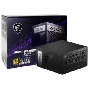 Fuente de Alimentación MSI MPG A1000G 1000W ATX Modular 80 Plus Gold