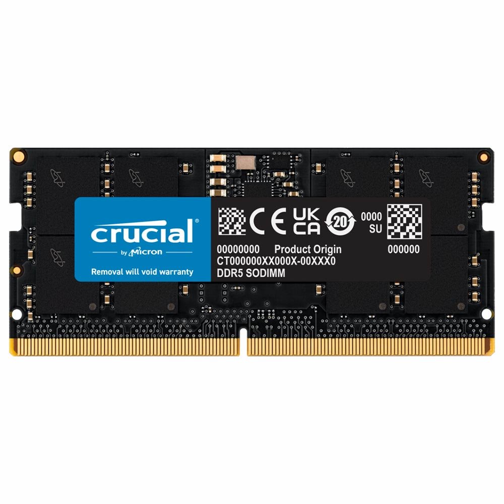 Memoria RAM Notebook Crucial DDR5 16GB 5600MHz CT16G56C46S5