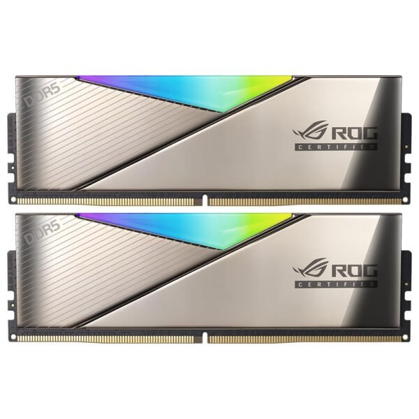 Memoria RAM ADATA XPG Lancer RGB ROG Certified DDR5 32GB (2x16GB) 6600MHz AX5U6600C3216G-BLARROG