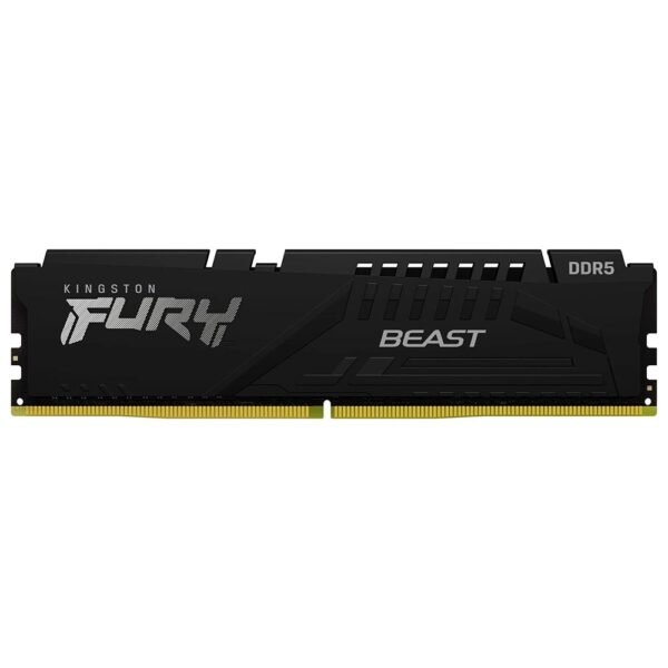 Memoria RAM Kingston Fury Beast DDR5 16GB 5200MHz Negro (KF552C36BBE-16)