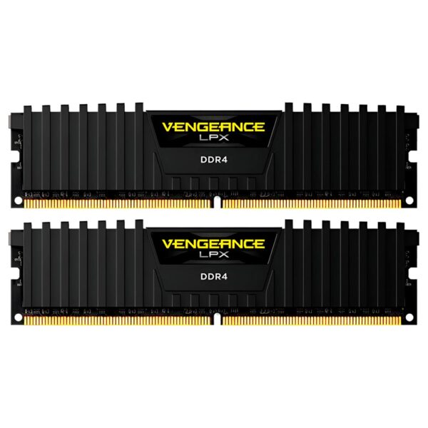 Memoria RAM Corsair Vengeance LPX DDR4 16GB (2x8GB) 3200MHz Negro (CMK16GX4M2E3200C16)
