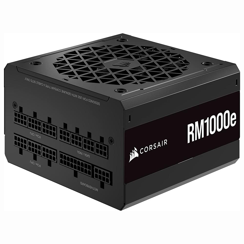 Fuente de Alimentación Corsair RM1000E 1000W ATX Modular 80 Plus Gold - CP-9020264-BR