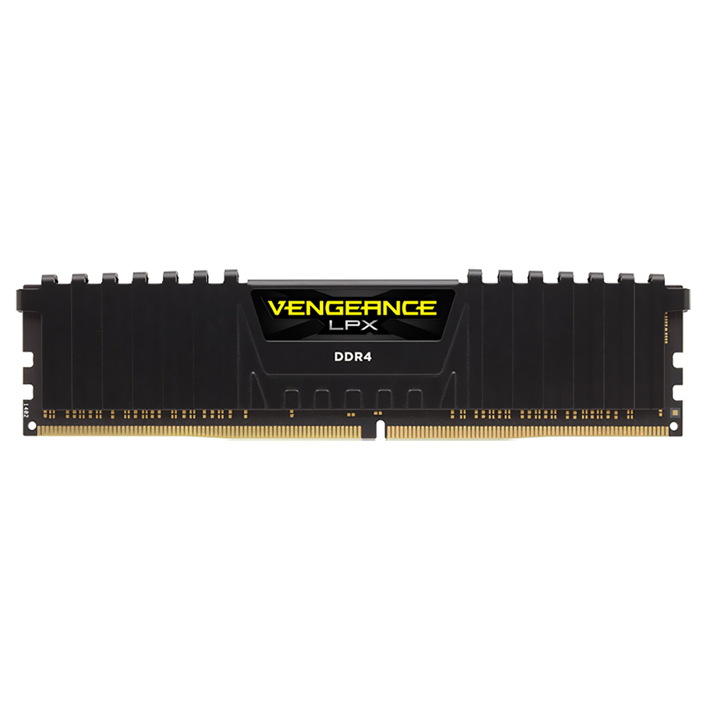 Memoria RAM Corsair Vengeance LPX DDR4 16GB 3200MHz Negro (CMK16GX4M1E3200C16)