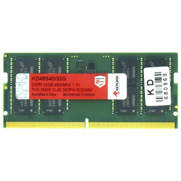 Memoria RAM Keepdata DDR5 32GB 4800MHZ KD48S40/32G