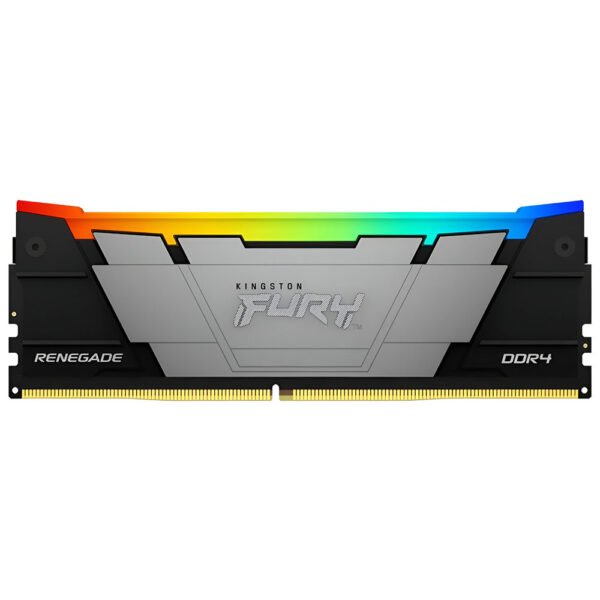 Memoria RAM Kingston Fury Renegade DDR4 8GB 3600MHz RGB - Gris / Negro (KF436C16RB2A/8)