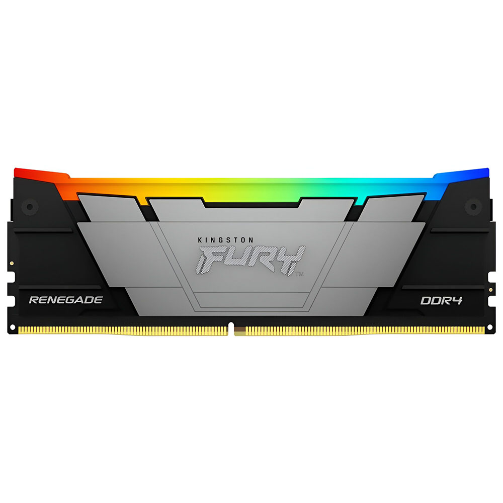 Memoria RAM Kingston Fury Renegade DDR4 8GB 3600MHz RGB - Gris / Negro (KF436C16RB2A/8)