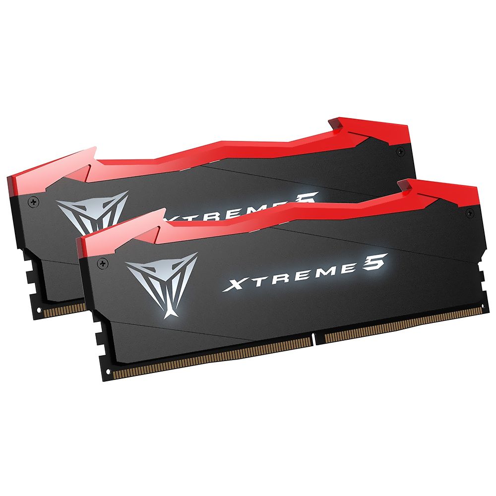 Memoria RAM Patriot Viper Xtreme 5 DDR5 48GB (2x24GB) 7600MHz Negro / Rojo (PVX548G76C36K)
