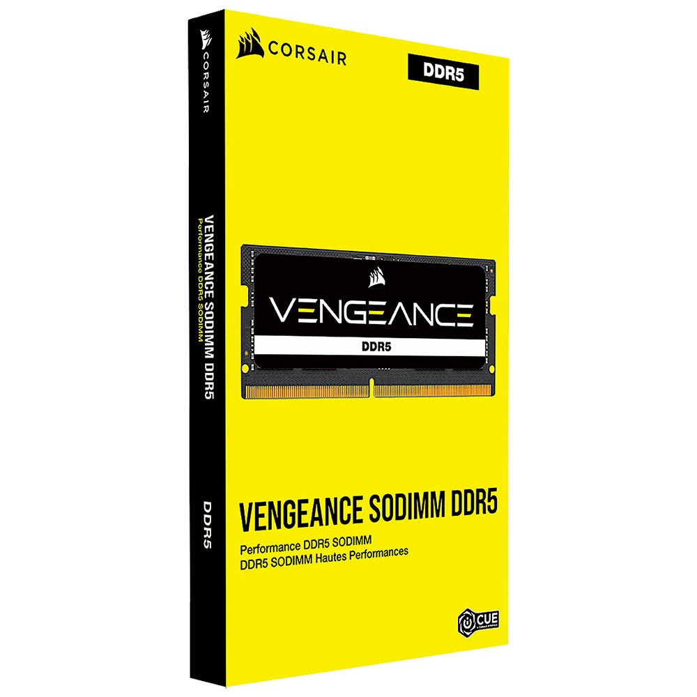 Memoria RAM Notebook Corsair Vengeance DDR5 32GB 5600MHz CMSX32GX5M1A5600C48