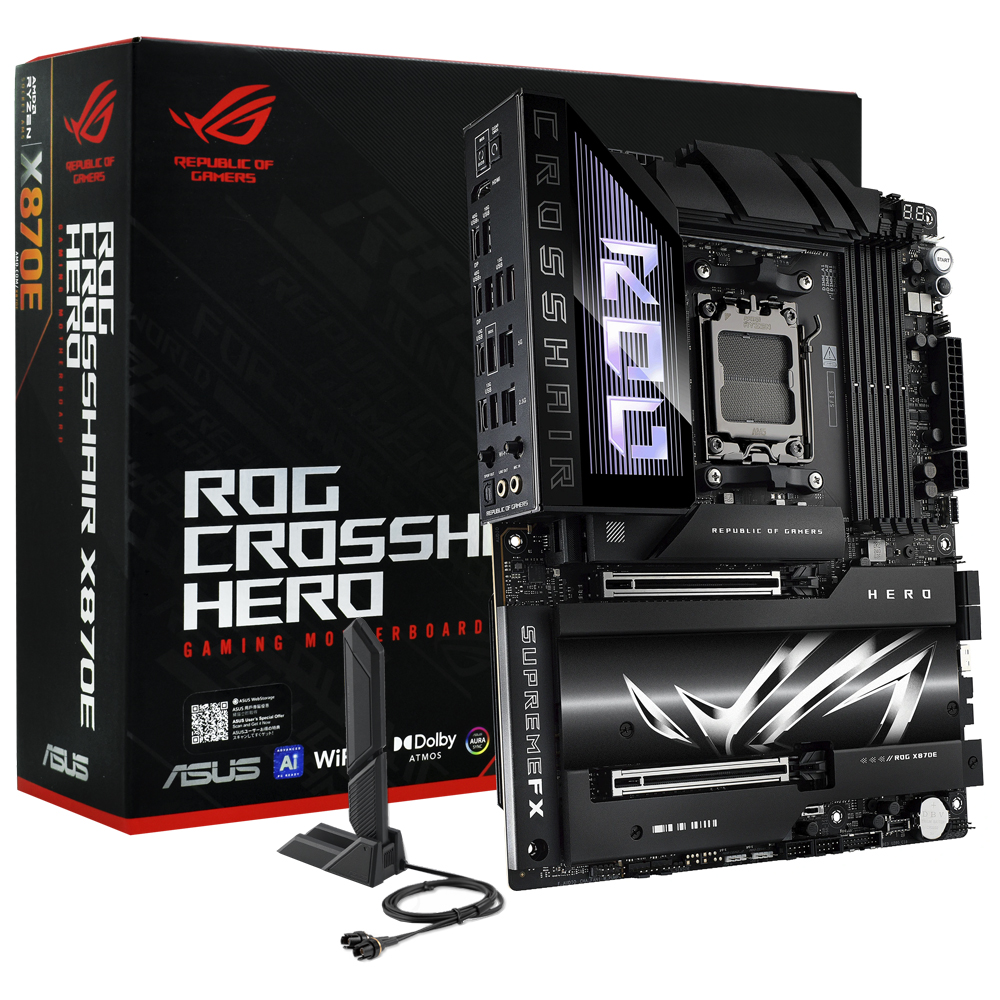 Placa Madre ASUS ROG Crosshair X870E Hero Socket AM5 DDR5