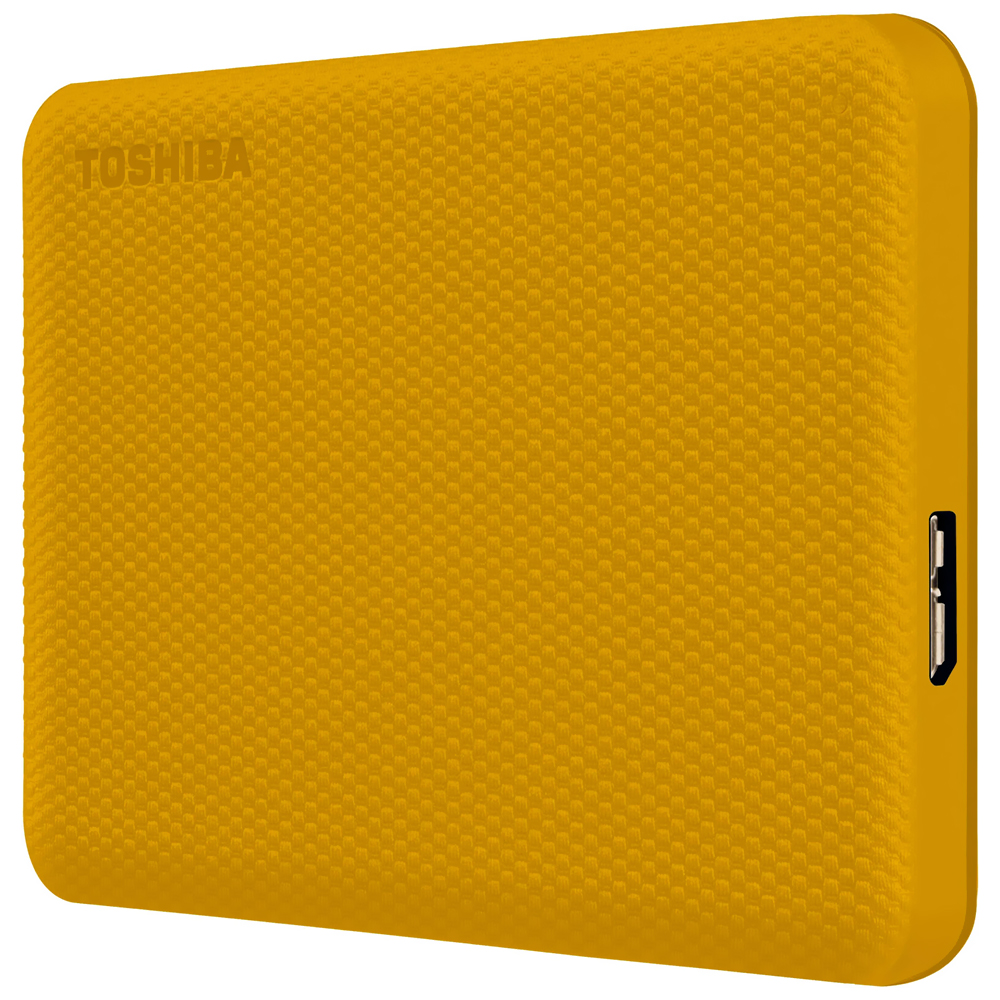 HDD Externo Toshiba 2TB Canvio Advance+ 2.5" HDDTCA20XYCAB - Amarillo