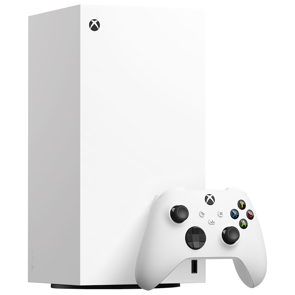 Consola XBOX Series X 1TB SSD 4K 120FPS Digital Edition Bivolt Blanco (Japonés)