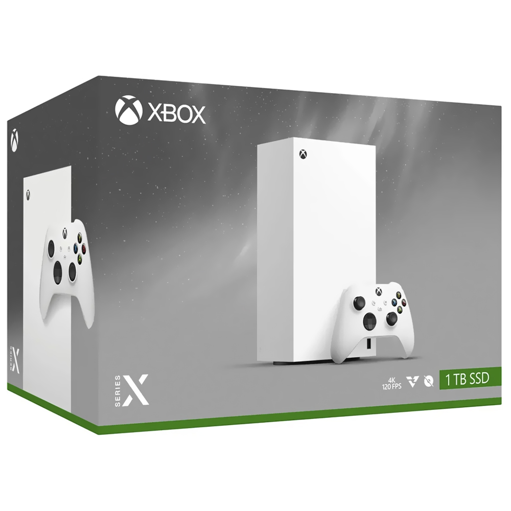 Consola XBOX Series X 1TB SSD 4K 120FPS Digital Edition Bivolt Blanco (Japonés)