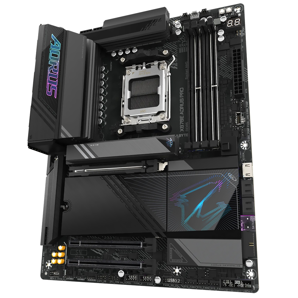 Placa Madre Gigabyte X870E AORUS Pro Socket AM5 DDR5