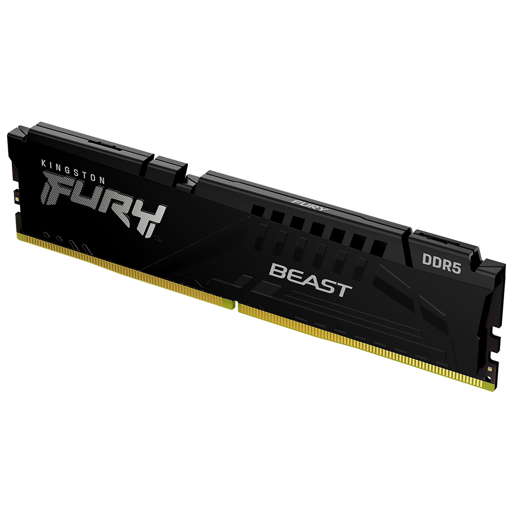 Memoria RAM Kingston Fury Beast DDR5 8GB 5200MHz Negro (KF552C36BBE-8)