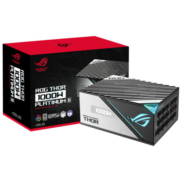 Fuente de Alimentación ASUS Rog Thor Platinum II 1000P2 ATX Modular 80 Plus Patinum
