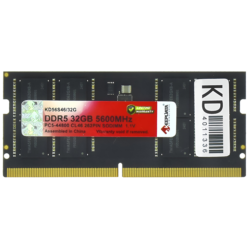 Memoria RAM Notebook Keepdata DDR5 32GB 5600MHz KD56S46/32G