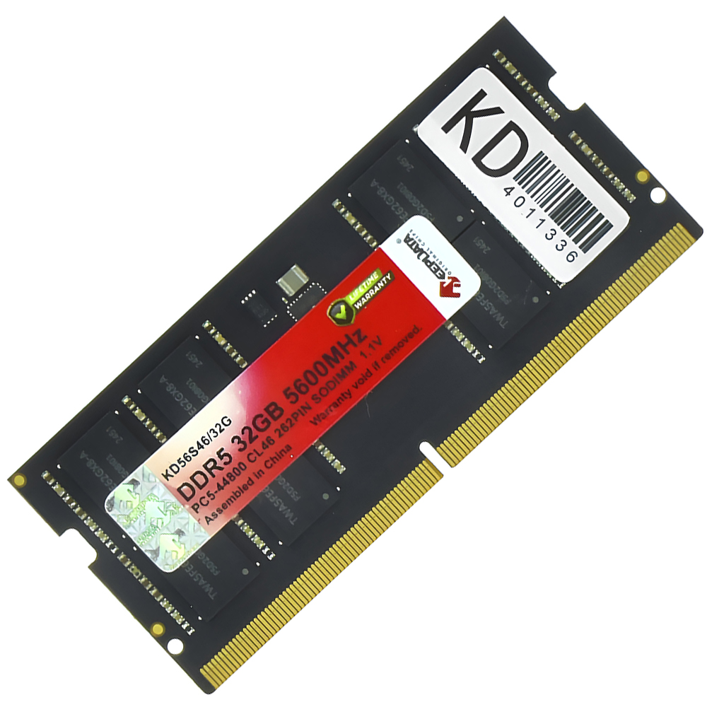 Memoria RAM Notebook Keepdata DDR5 32GB 5600MHz KD56S46/32G