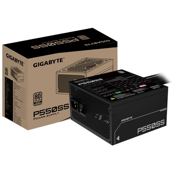 Fuente de Alimentación Gigabyte GP P550SS 550W ATX 3.1 No Modular 80 Plus Silver