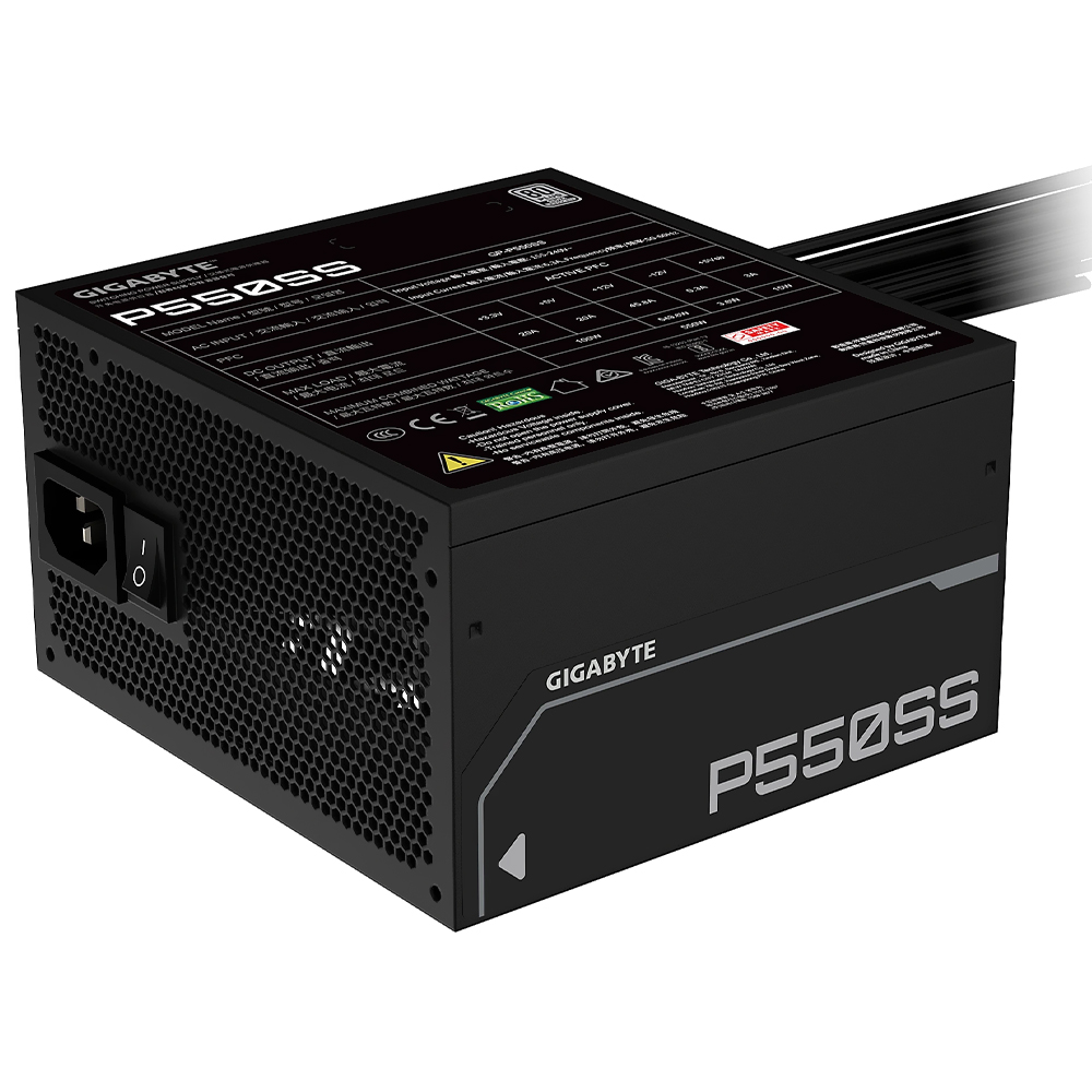 Fuente de Alimentación Gigabyte GP-P550SS ATX No Modular 80 Plus Silver