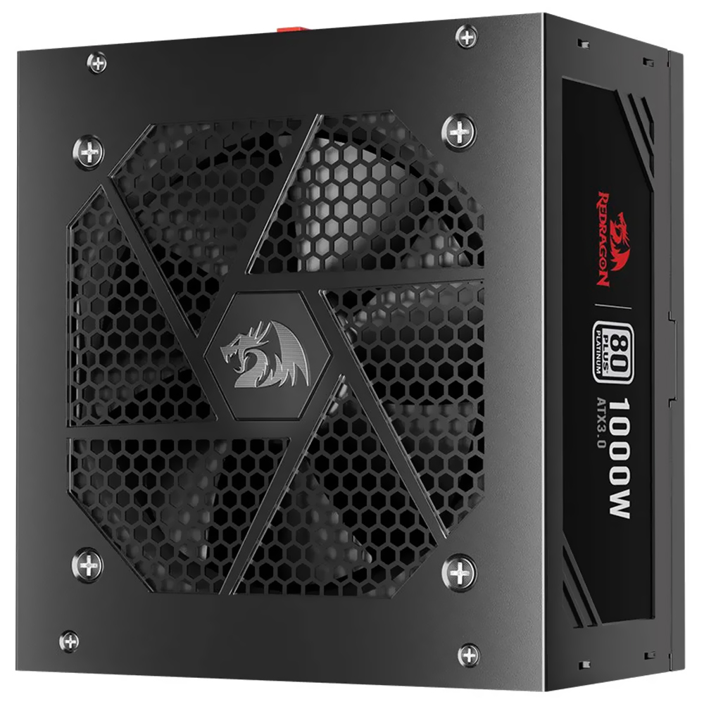 Fuente de Alimentación Redragon GC-PS017 1000W ATX Modular 80 Plus Platinum