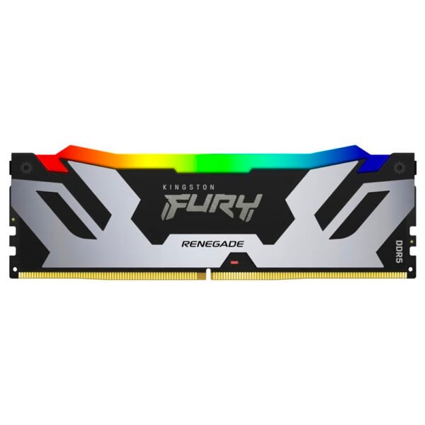 Memoria RAM Kingston Fury Renegade DDR5 48GB 6400MHz RGB - Plata / Negro (KF564C32RSA-48)
