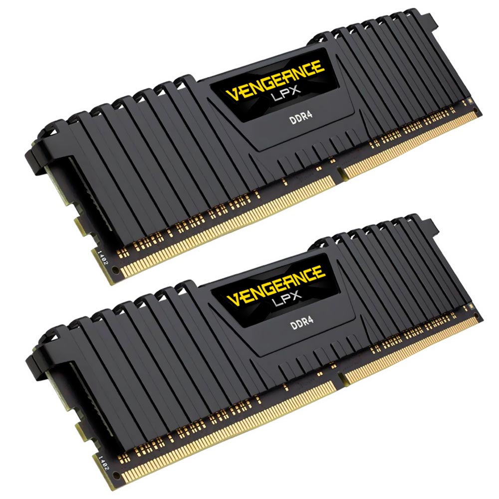 Memoria RAM Corsair Vengeance LPX DDR4 8GB 3600MHz Negro (CMK8GX4M1D3600C18)