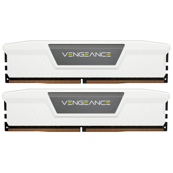 Memoria RAM Corsair Vengeance DDR5 32GB (2x16GB) 6000MHz Blanco (CMK32GX5M2E6000C36W)