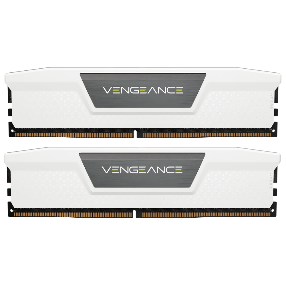 Memoria RAM Corsair Vengeance DDR5 32GB (2x16GB) 6000MHz Blanco (CMK32GX5M2E6000C36W)